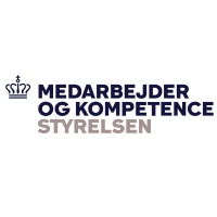 Logo:  Medarbejder- og Kompetencestyrelsen