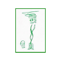 Grøn Rengøring & Pleje  - logo
