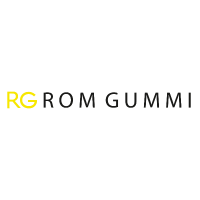 Logo: RG Rom Gummi A/S