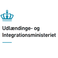 Udlændinge- og Integrationsministeriet - logo