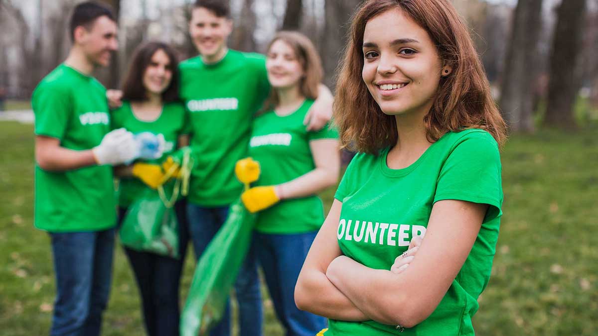 Experience through volunteer work 